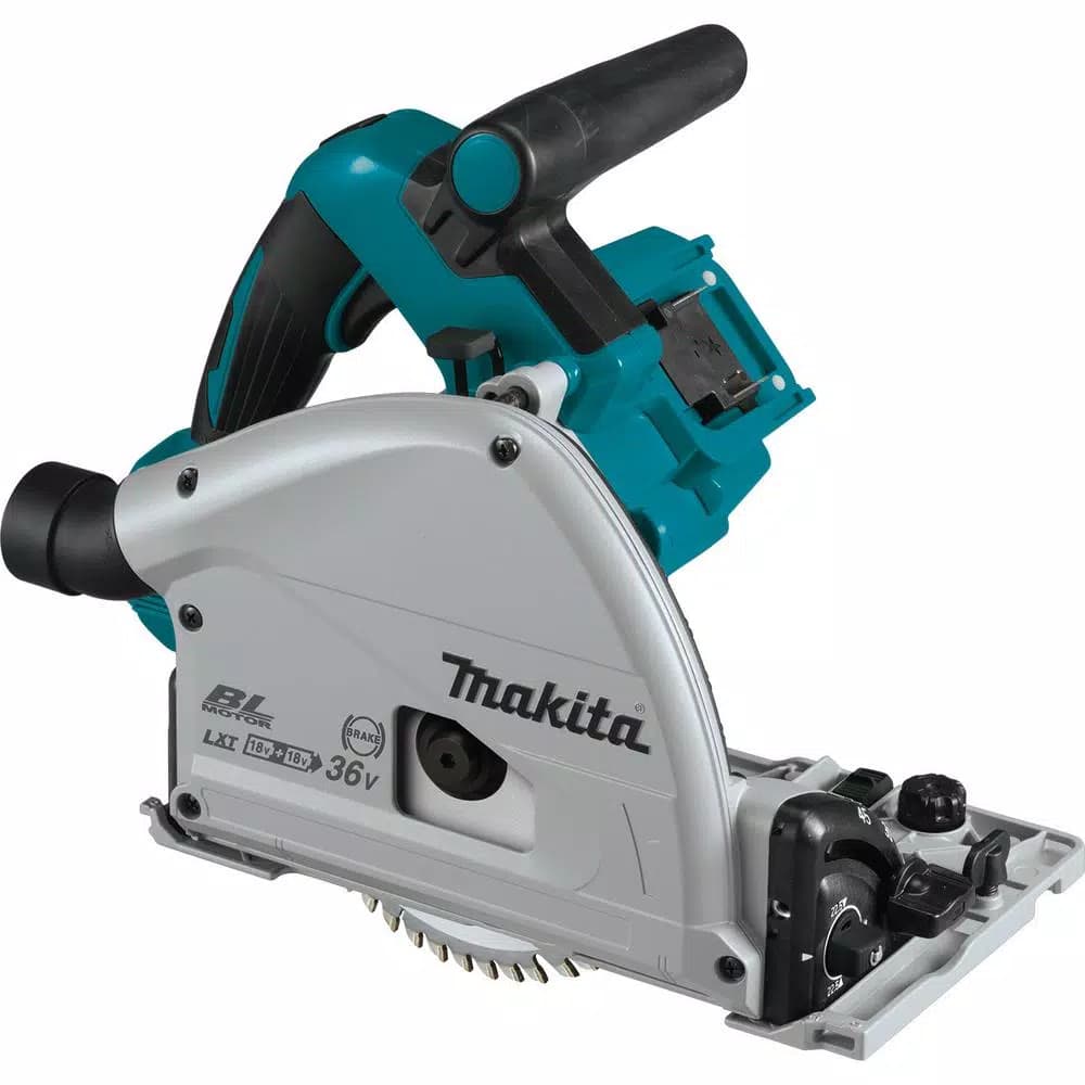 Makita 18V X2 LXT Brushless 6-1/2 in. Plunge Circular Saw with AWS (Tool Only)
