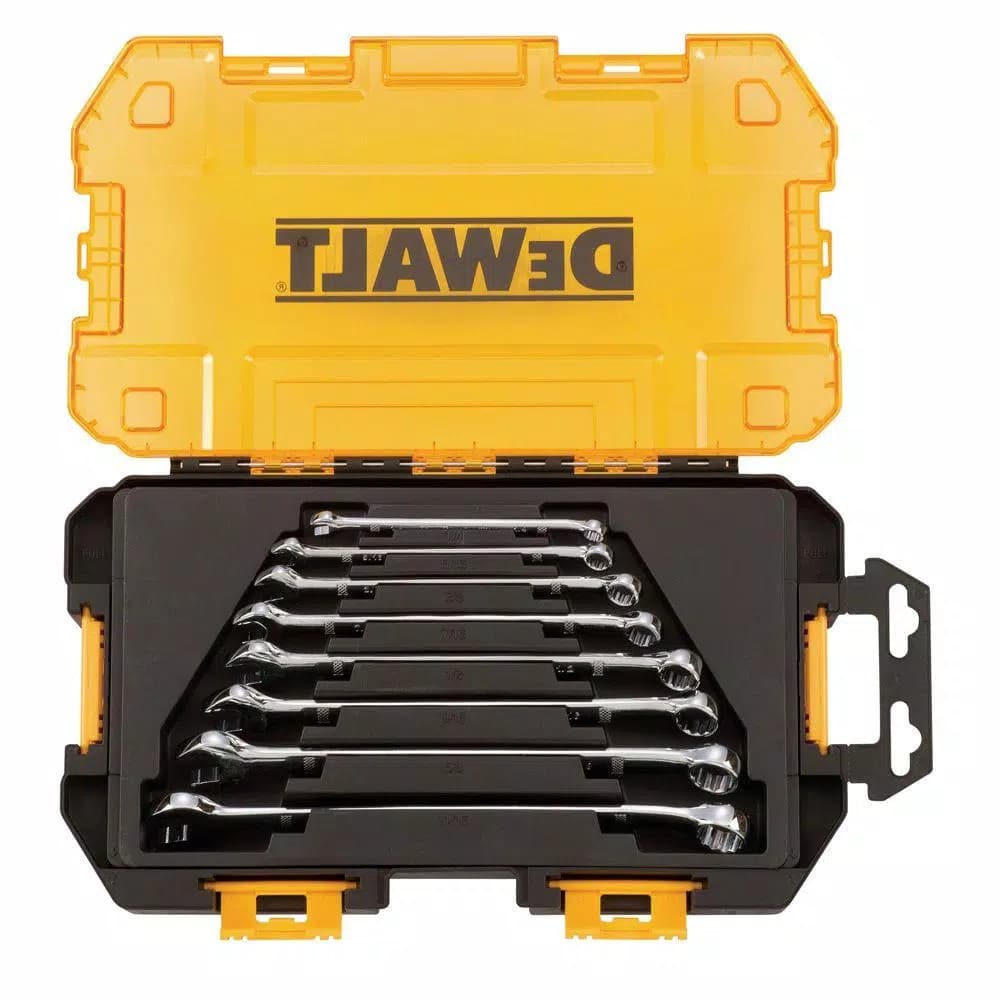 DEWALT 8-Piece SAE Combination Wrench Set