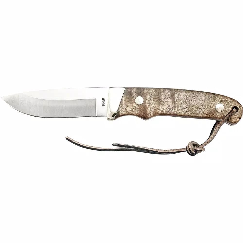 Schrade Old Timer Pro Hunter Full Tang Fixed Blade Knife with Desert Ironwood Handle