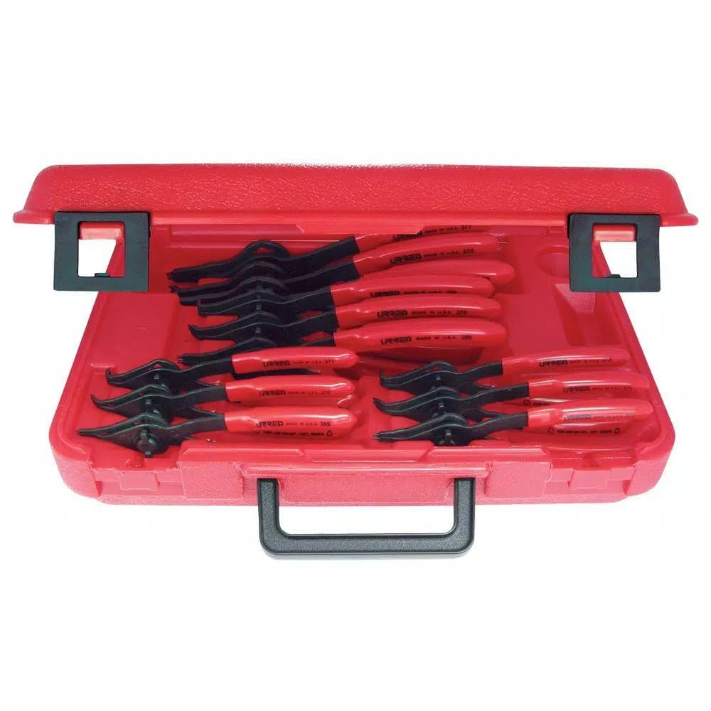 URREA 12-Piece Convertible Retaining Ring Plier Set
