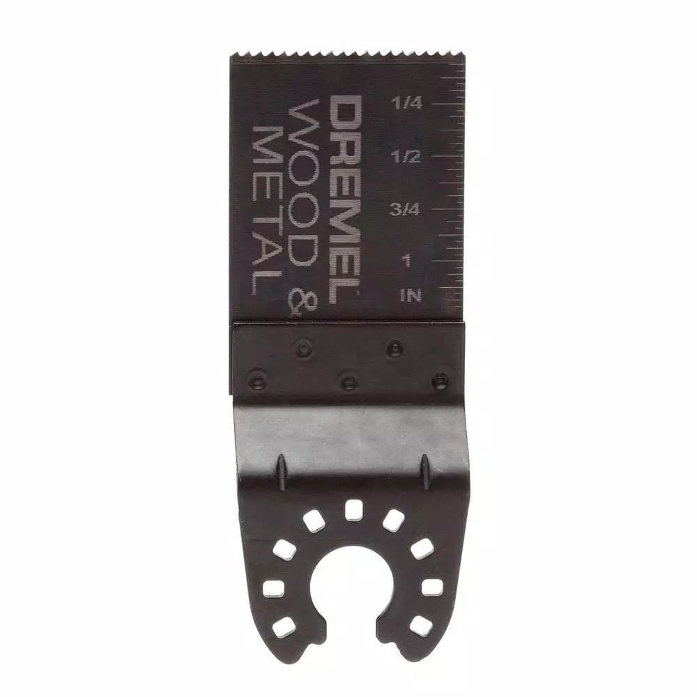 Dremel Multi-Max 1-1/8 in. Bi-Metal Flush Cut Oscillating Tool Blade