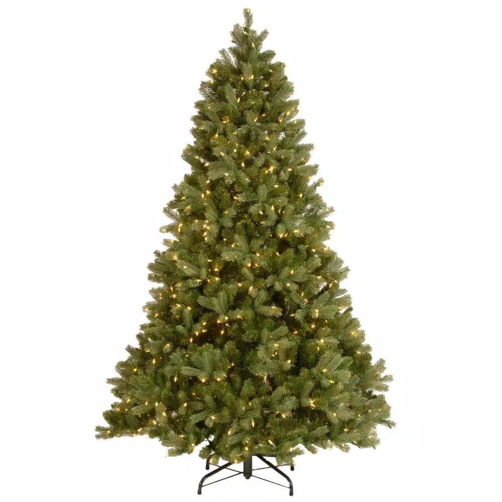 National Tree Company 7 ft. Downswept Douglas Fir Artificial Christmas Tree with 700 Clear Lights