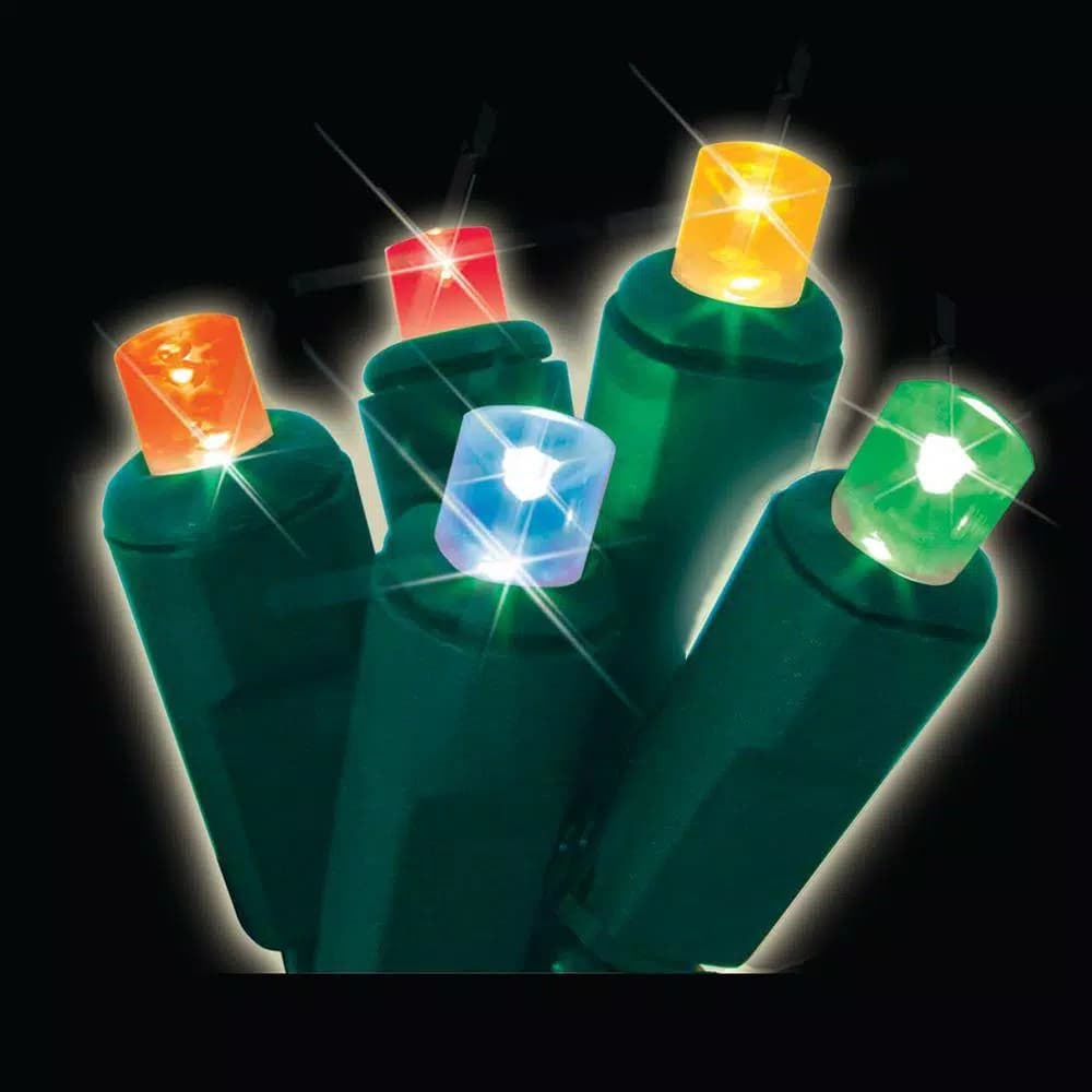 Brite Star 50-Count Multi-Colored Micro Mini LED String Lights, Set of 2
