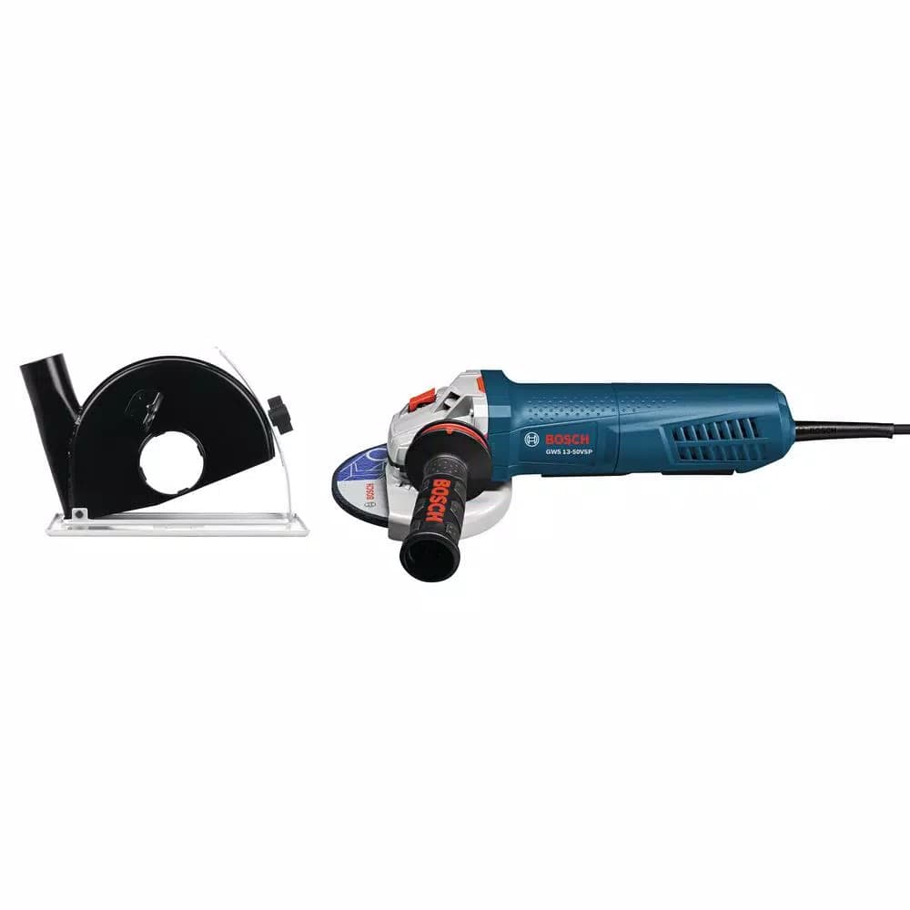 Bosch GWS13-50VSP-DG 13 Amp 5 in. Variable Speed Corded Angle Grinder with Dust Guard