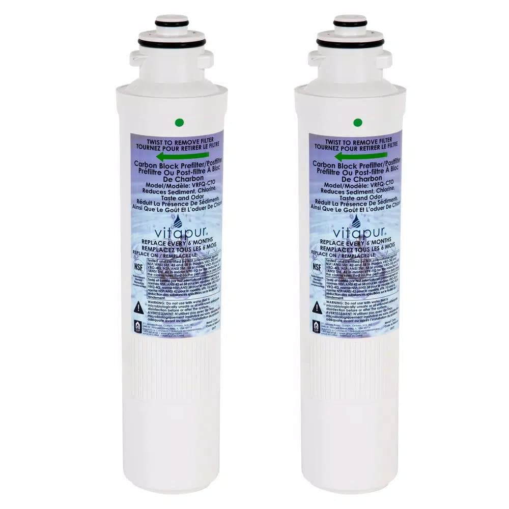 Vitapur VFK-3Q Replacement Quick Connect Water Filter Kit for VRO-3Q Reverse Osmosis Systems