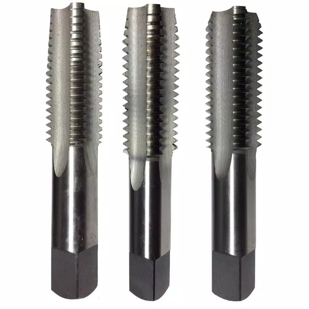 Drill America M16 x 2 Carbon Steel Hand Tap Set, 3-Piece