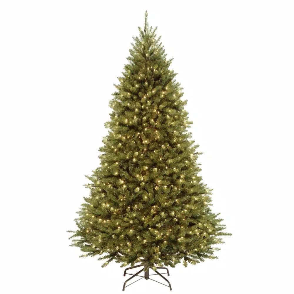 National Tree Company 7.5 ft. Kingswood Fir Artificial Christmas Tree with Dual Color LED Lights and PowerConnect System