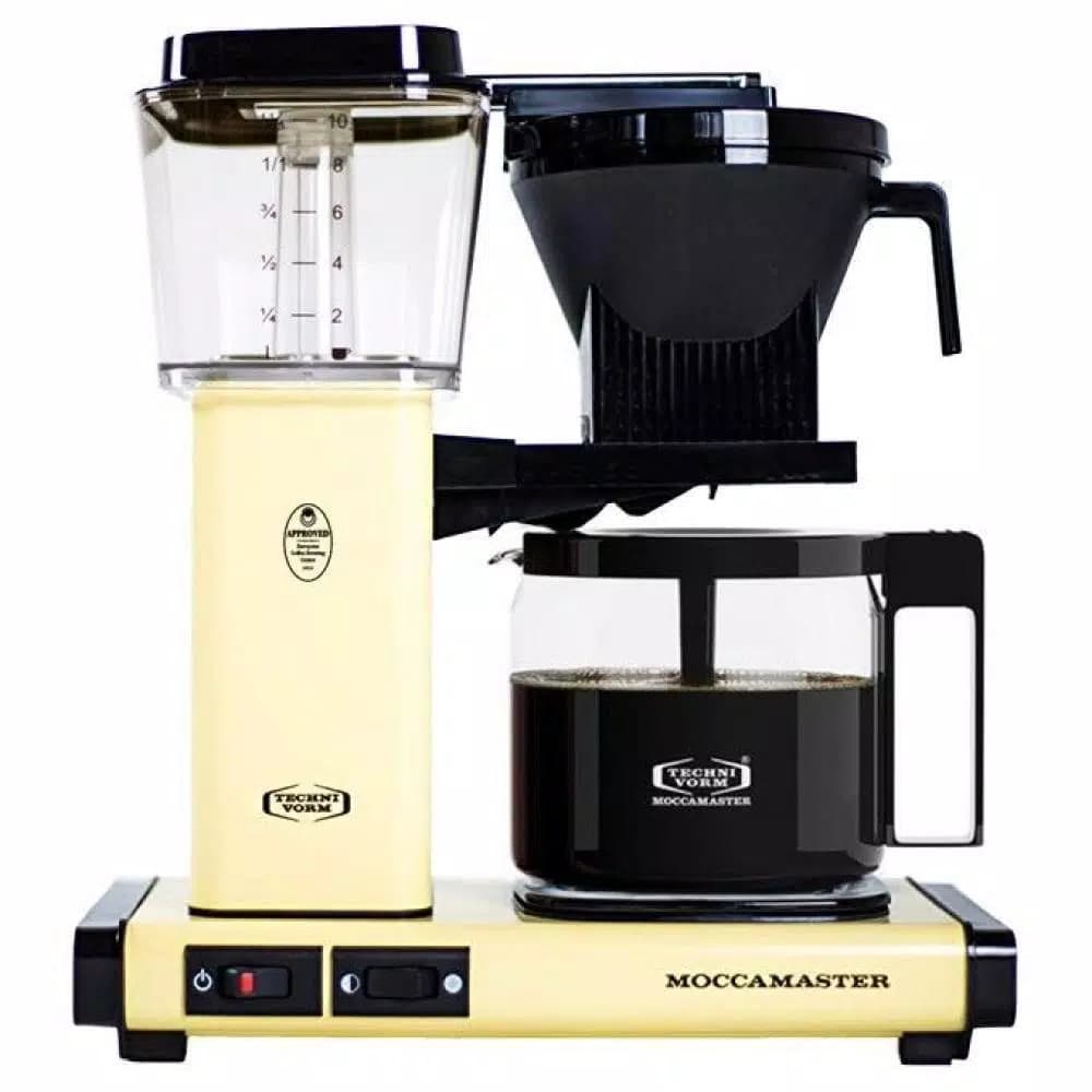 Moccamaster KBG 10-Cup Butter Yellow Drip Coffee Maker