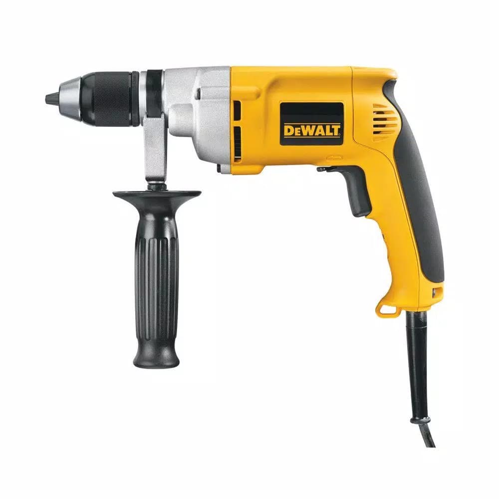 DEWALT 7.8 Amp 1/2 in. Variable Speed Reversing Corded Drill with Keyless Chuck