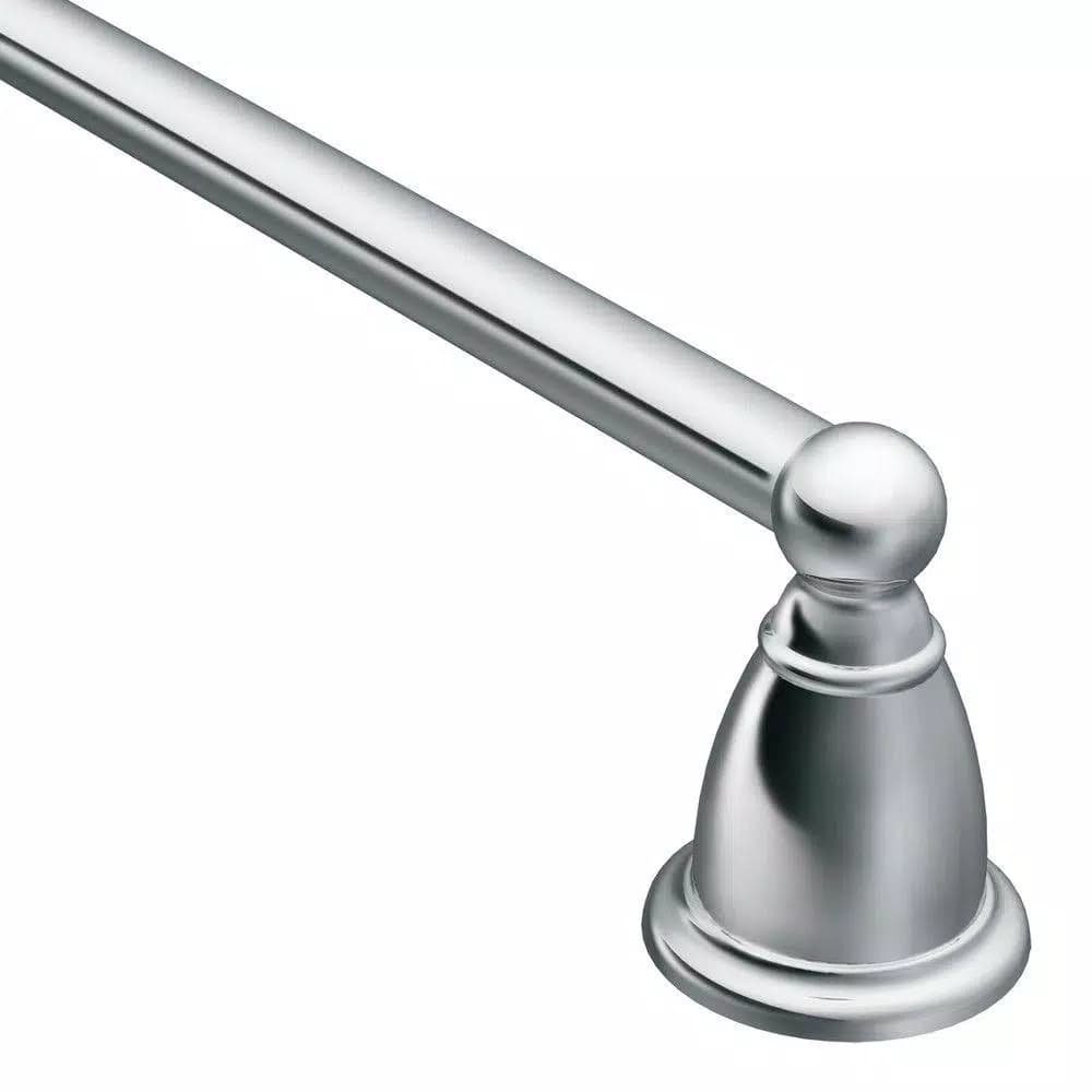 Moen Brantford 24 in. Single Towel Bar in Chrome