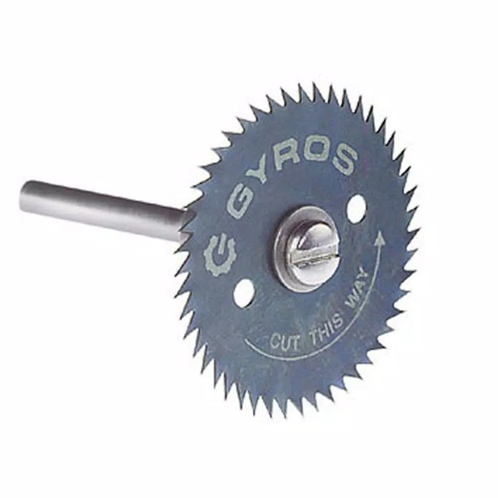 Gyros 1-1/4 in. Dia Ripsaw Blade with Mandrel for Wood and Plastic