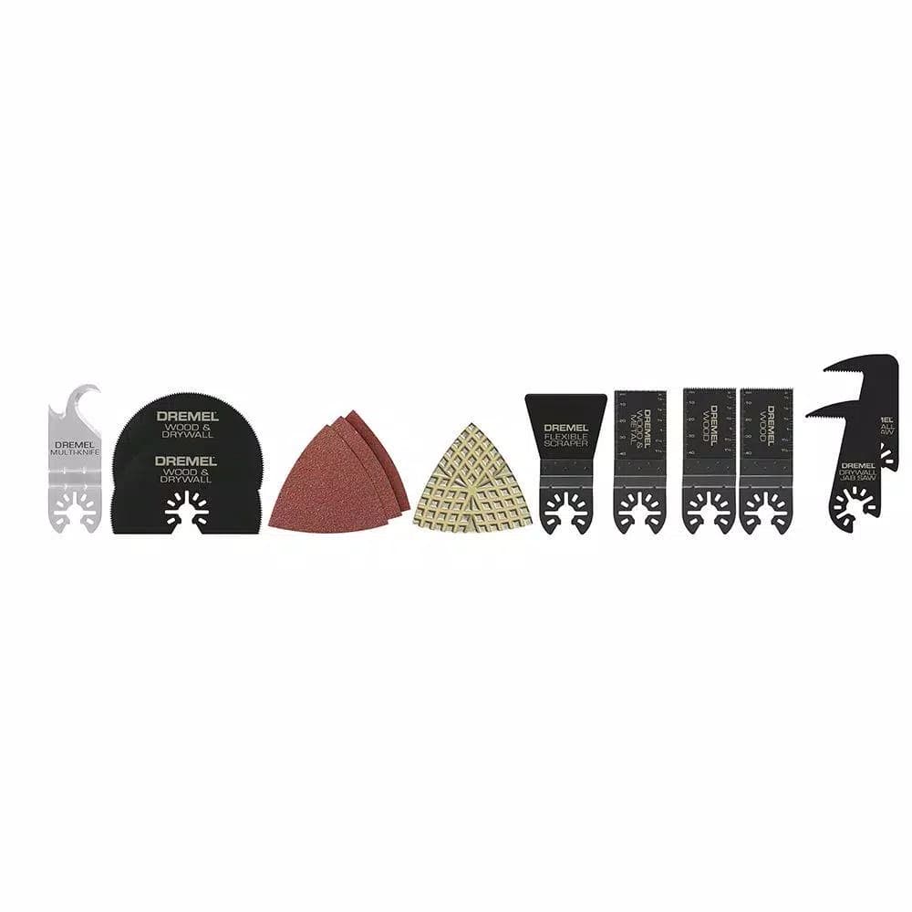 Dremel Multi-Max Mega Universal Oscillating Tool Accessory Kit, 13-Piece Set