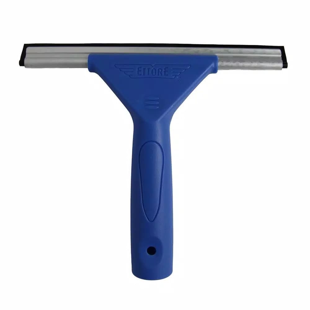 Ettore 8 in. All-Purpose Squeegee with High-Impact Plastic Handle and Streak-Free Rubber Blade
