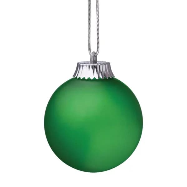 Xodus Innovations 5 in. Green LED Outdoor Hanging Globe Ornament - Battery Operated Specialty Lights
