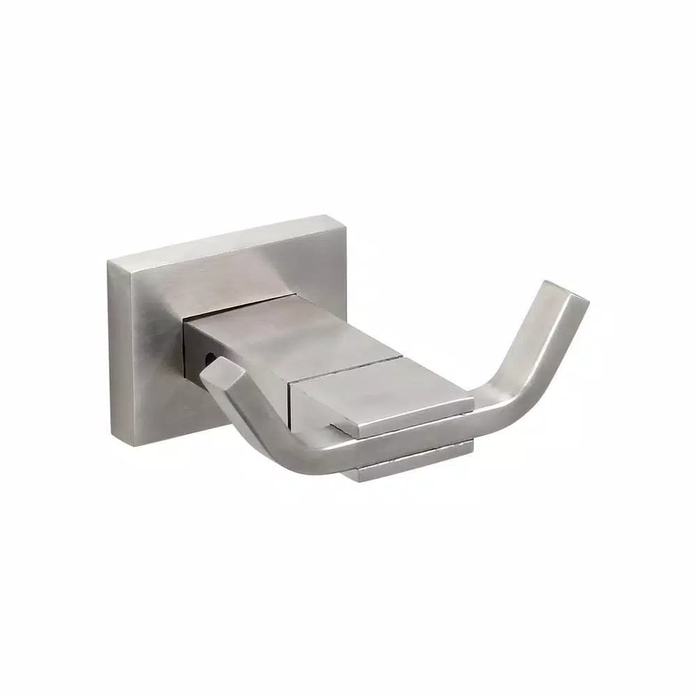 BOANN Double Robe Hook, Solid T304 Stainless Steel, Modern Wall Mounted Design