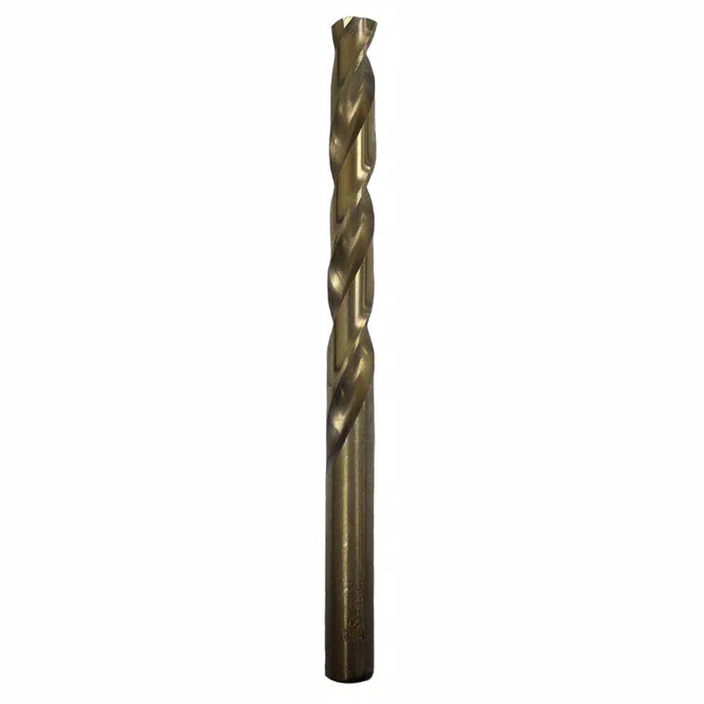 Gyros #30 Cobalt Twist Drill Bit Set, 12-Pack, Industrial Grade for Stainless Steel