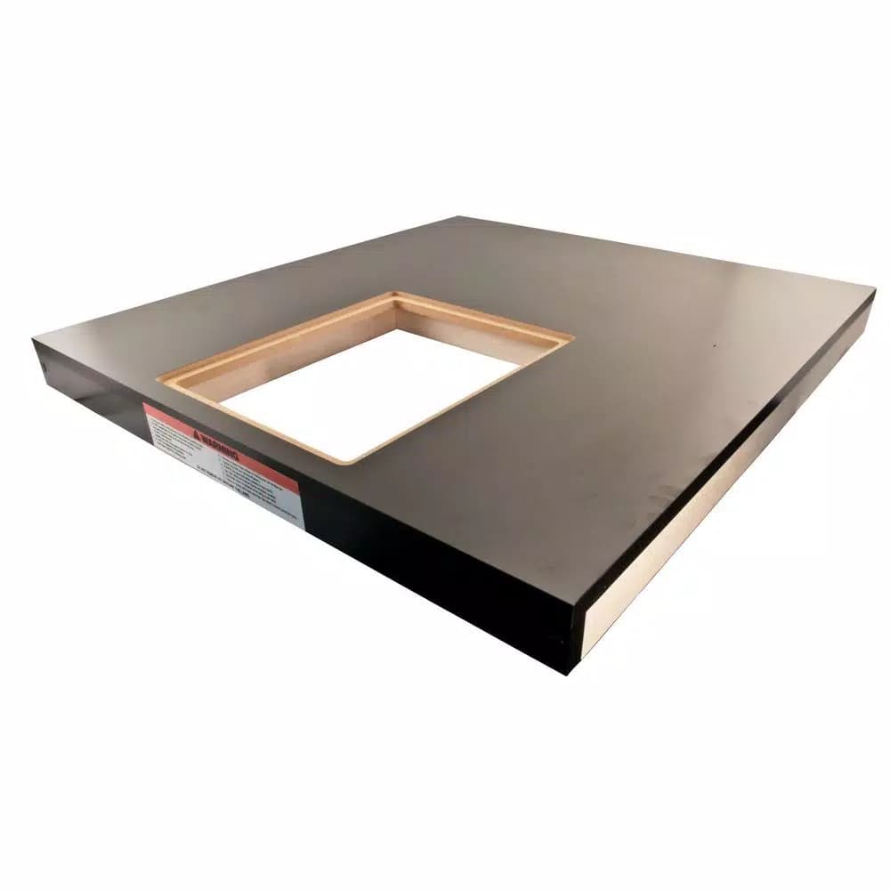 Powermatic 30.5 in. x 33 in. Wood Table Saw Extension Table with Router Cutout