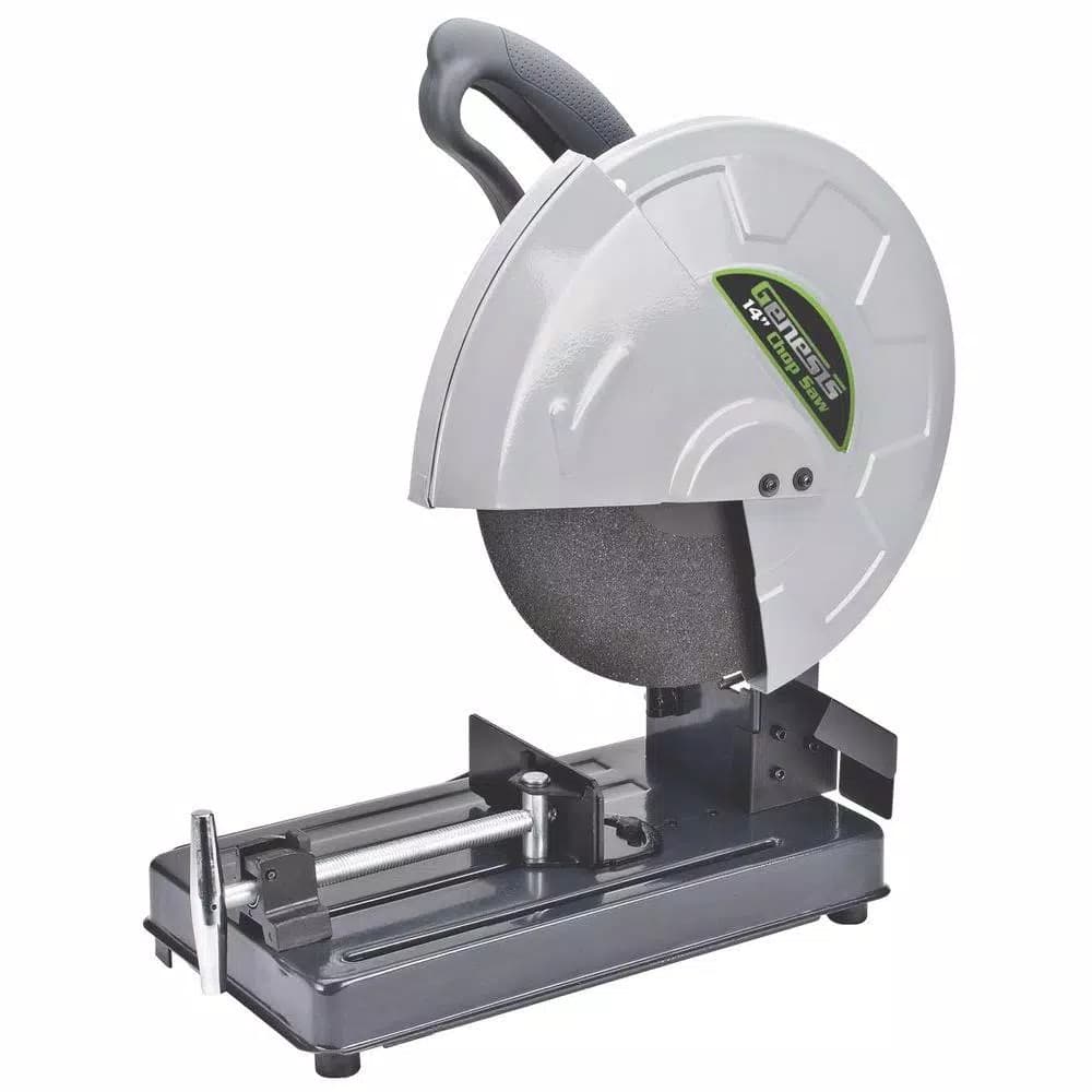 Genesis GMCS140 14 in. 15 Amp High Torque Abrasive Chop Saw with Quick Release Vise