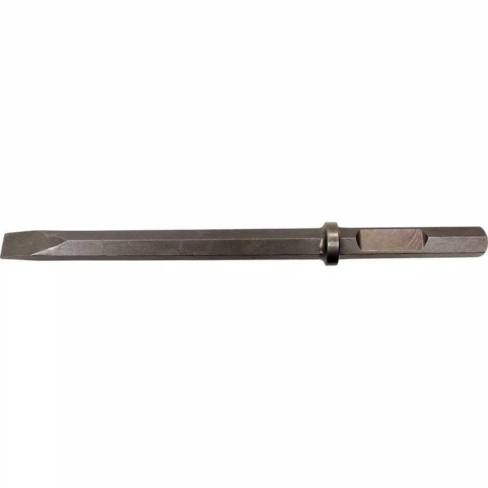 Makita 1-1/8 in. x 20-1/2 in. Flat Chisel, 1-1/8 in. Hex Shank for Hex Hammers