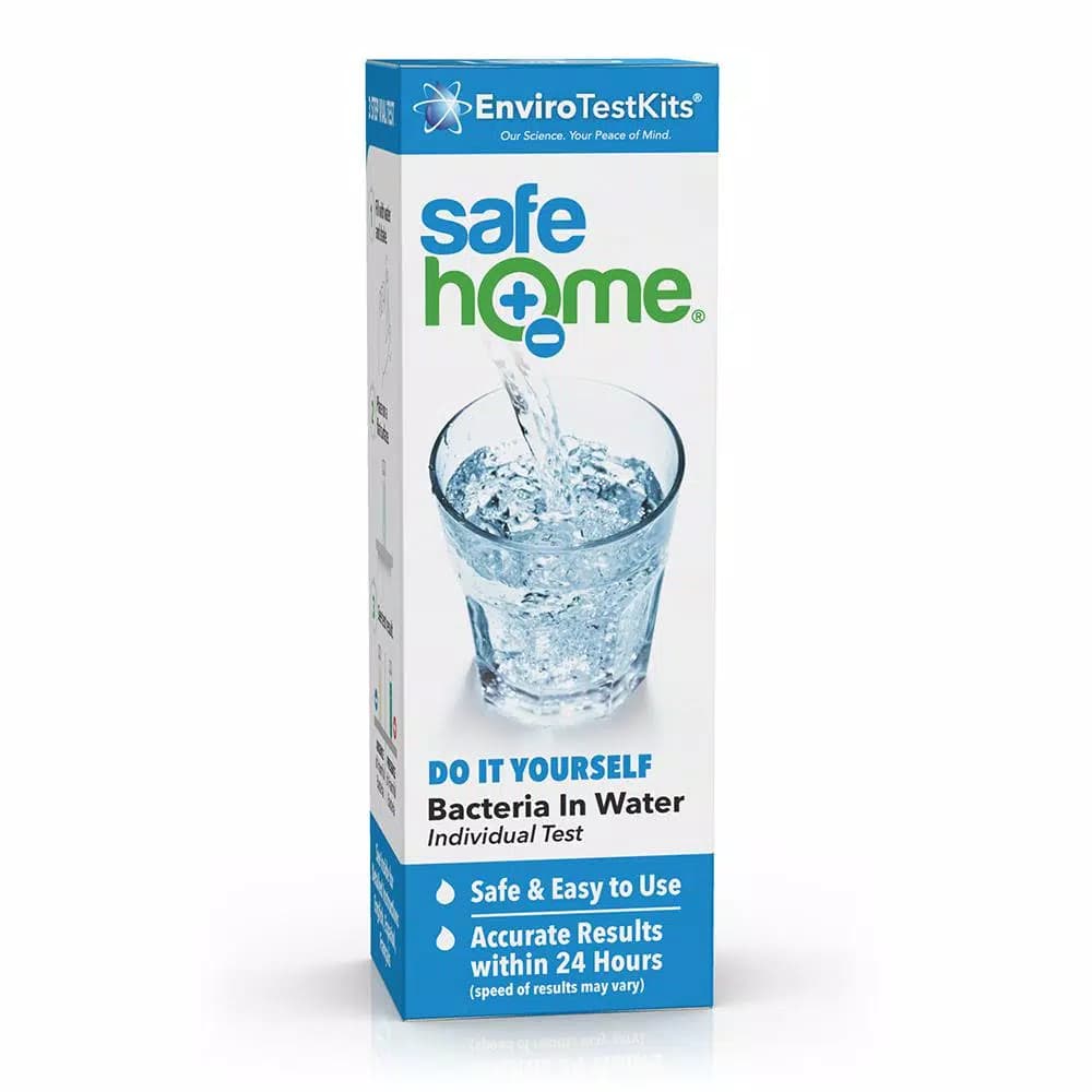 Safe Home DIY Bacteria in Water Test Kit - Total Coliform & E. coli
