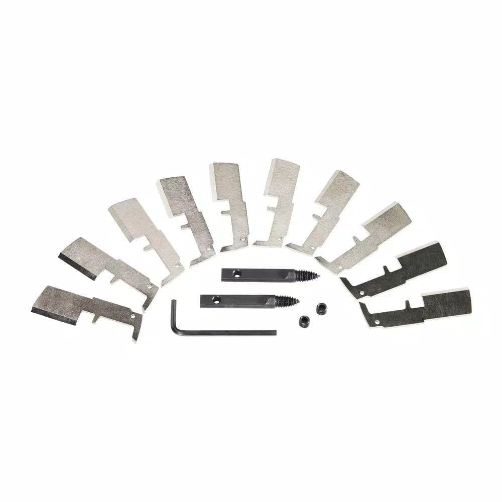 Milwaukee 48-25-5350 Switchblade 2-9/16 in. High Speed Steel Auger Bit Replacement Kit (10-Blade Set)