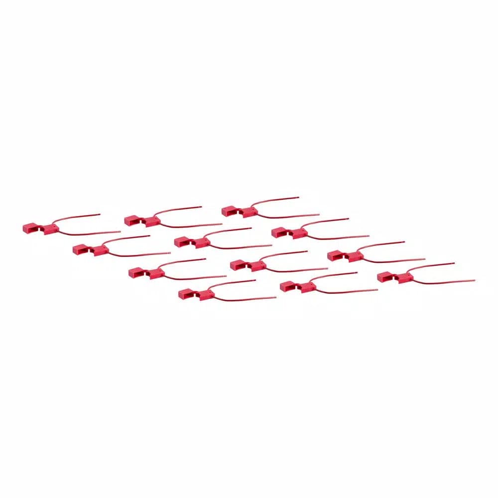 CURT 10-Amp In-Line Fuse Holders, 12-Pack