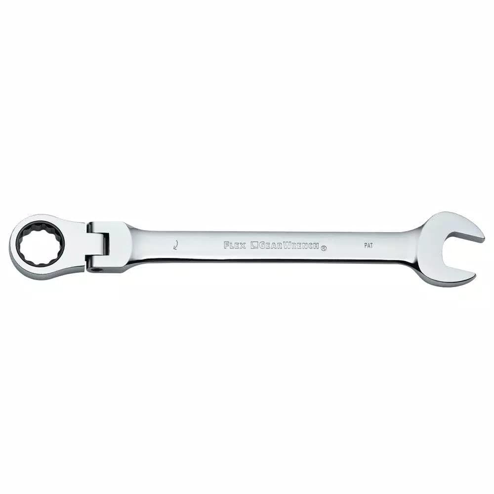 GearWrench 11 mm Flex-Head Combination Ratcheting Wrench