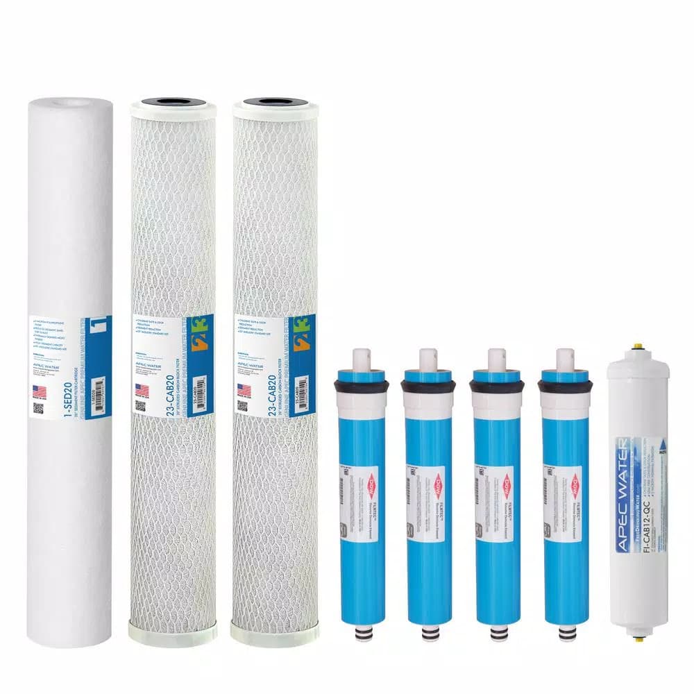 APEC Water Systems Replacement Filter Set for 360 GPD Light Commercial Reverse Osmosis Systems