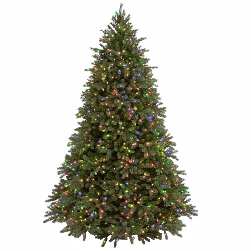 National Tree Company 7.5 ft. Feel Real Jersey Fraser Fir Artificial Christmas Tree with 1250 Multicolor Lights