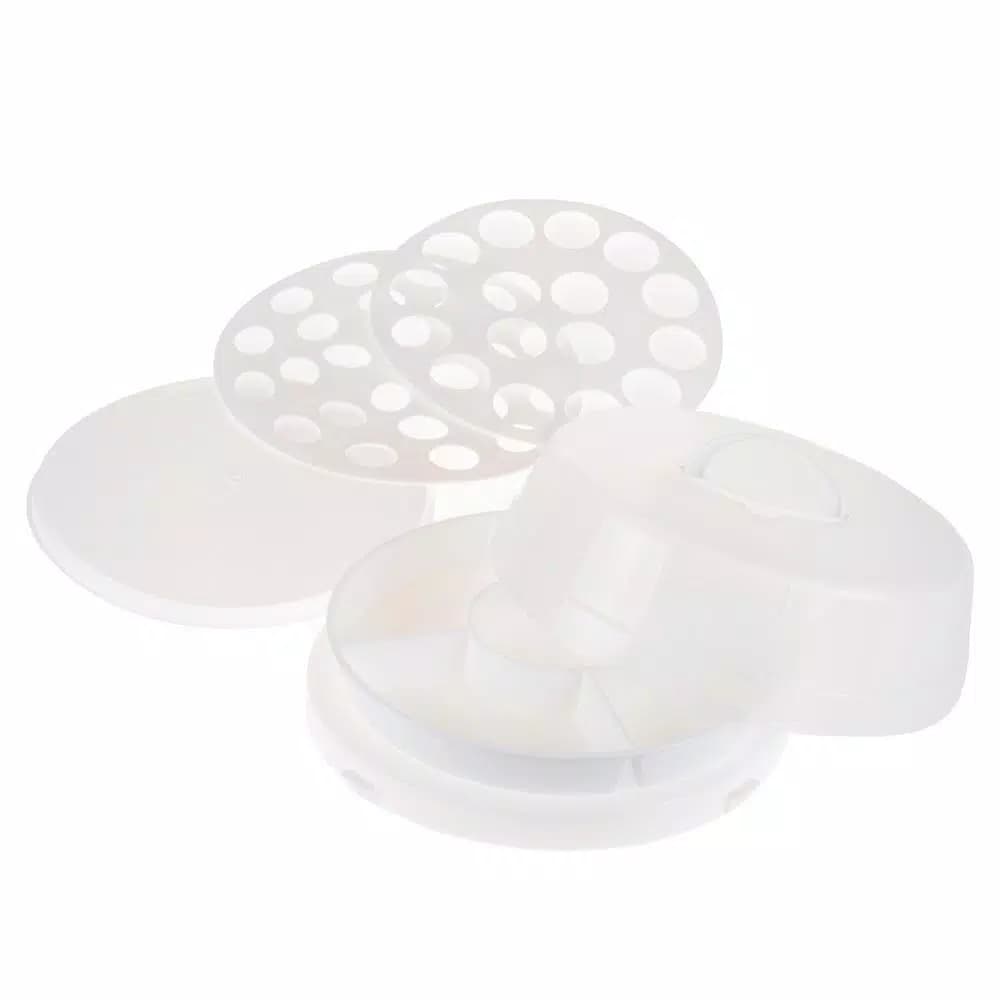 Classic Cuisine 4-Piece Party Tray Travel Set with Locking Lid