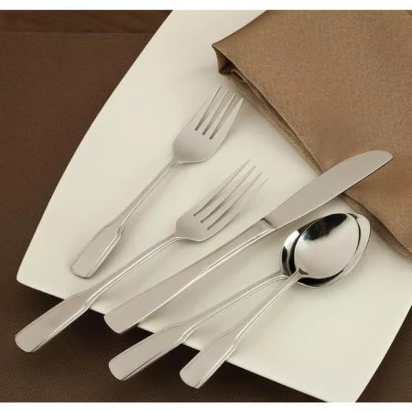 Utica Cutlery Co. Utica Cutlery Company Old Country 20-Piece Stainless Steel Flatware Set, Service for 4