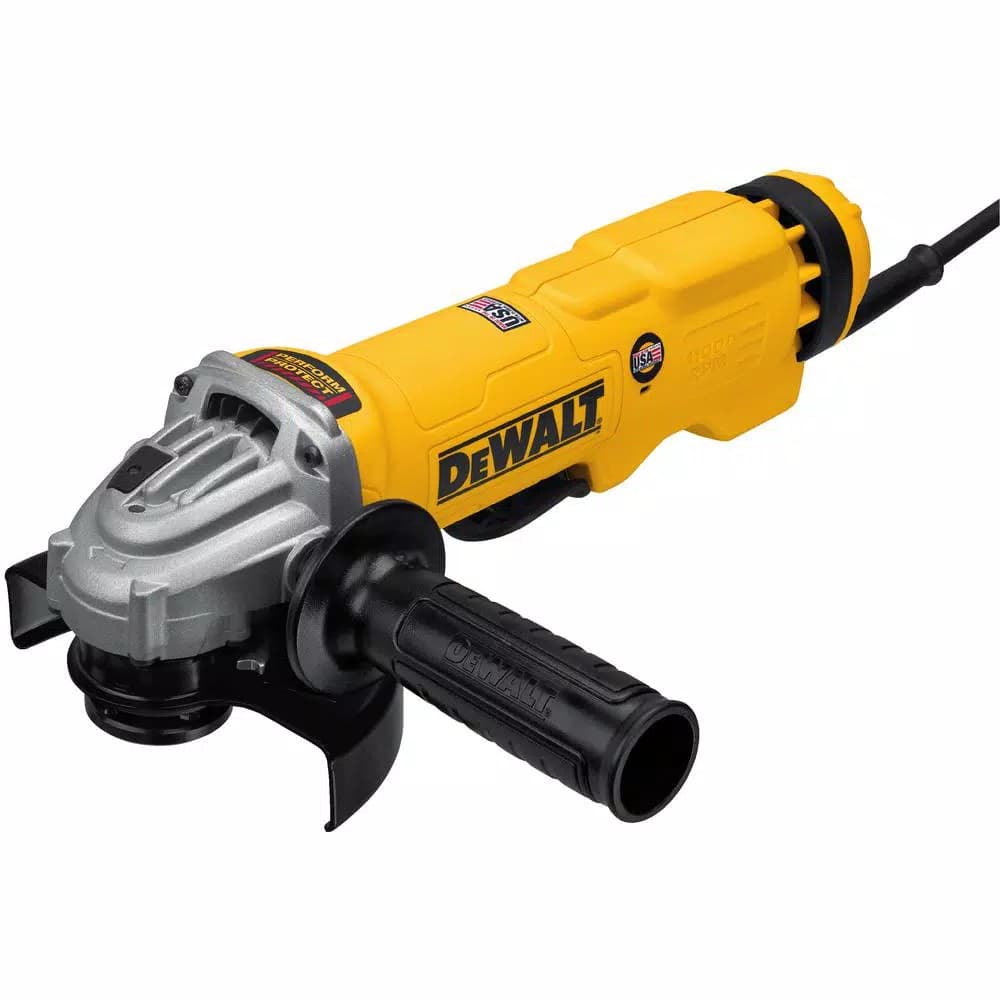 DeWalt 13 Amp 4-1/2 in. to 5 in. Angle Grinder with E-Clutch and No-Lock-On Paddle Switch