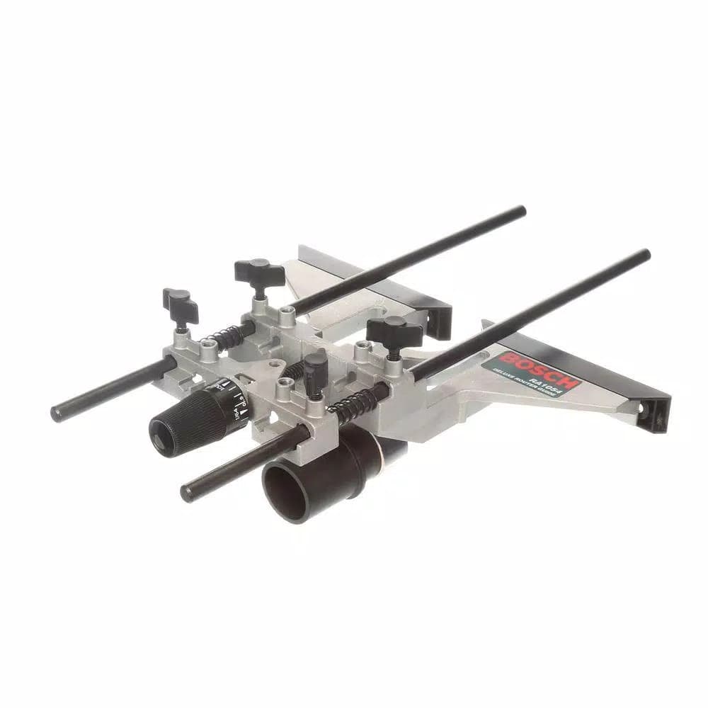 Bosch RA1054 Deluxe Router Edge Guide with Dust Extraction Hood and Circle Guide Attachment