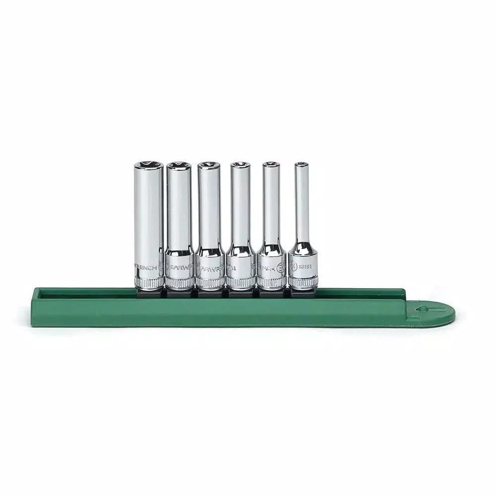 GearWrench 1/4 in. Drive Deep External Torx E-Socket Set, 6-Piece