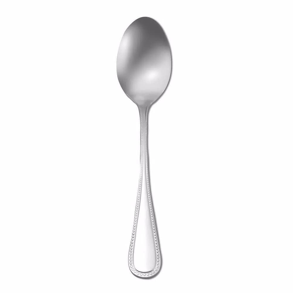 Oneida Pearl 18/10 Stainless Steel Tablespoons and Serving Spoons, Set of 12