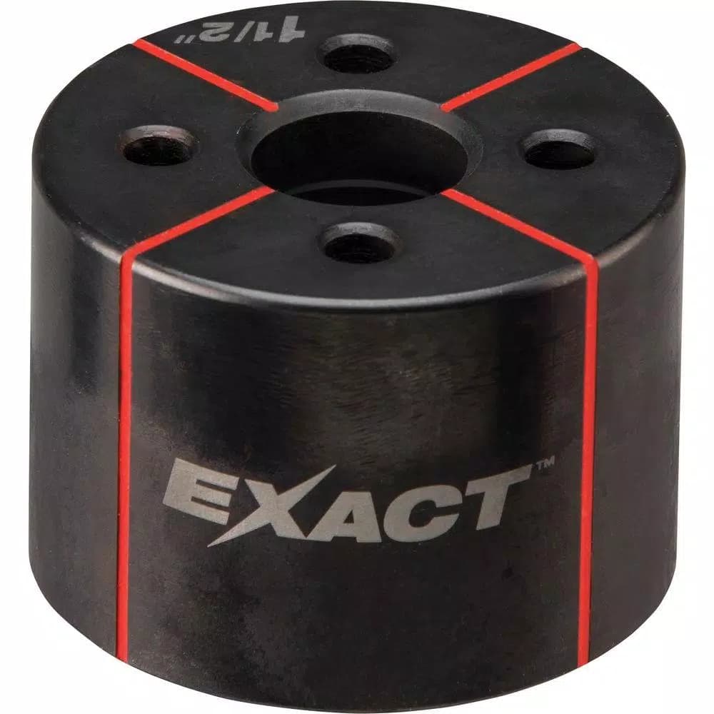 Milwaukee EXACT 1-1/2 in. Knockout Die for Mild and Stainless Steel