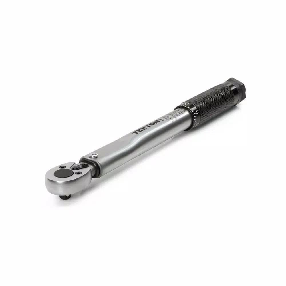 TEKTON 1/4 in. Drive Click Torque Wrench, 20-200 in.-lb.