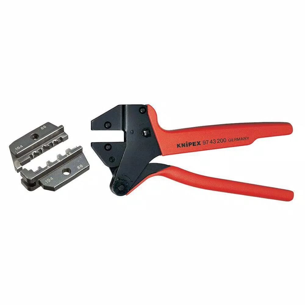 KNIPEX Crimp System Pliers and Die Set for MC3 Multi-Contact Solar Connectors