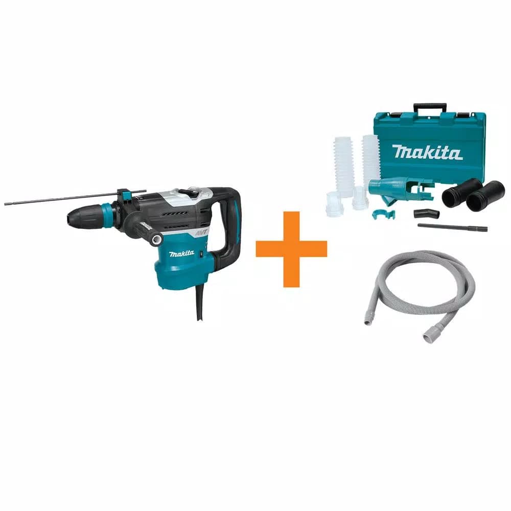 Makita HR4013C 11 Amp SDS-MAX Corded Rotary Hammer Drill with Dust Extraction Kit
