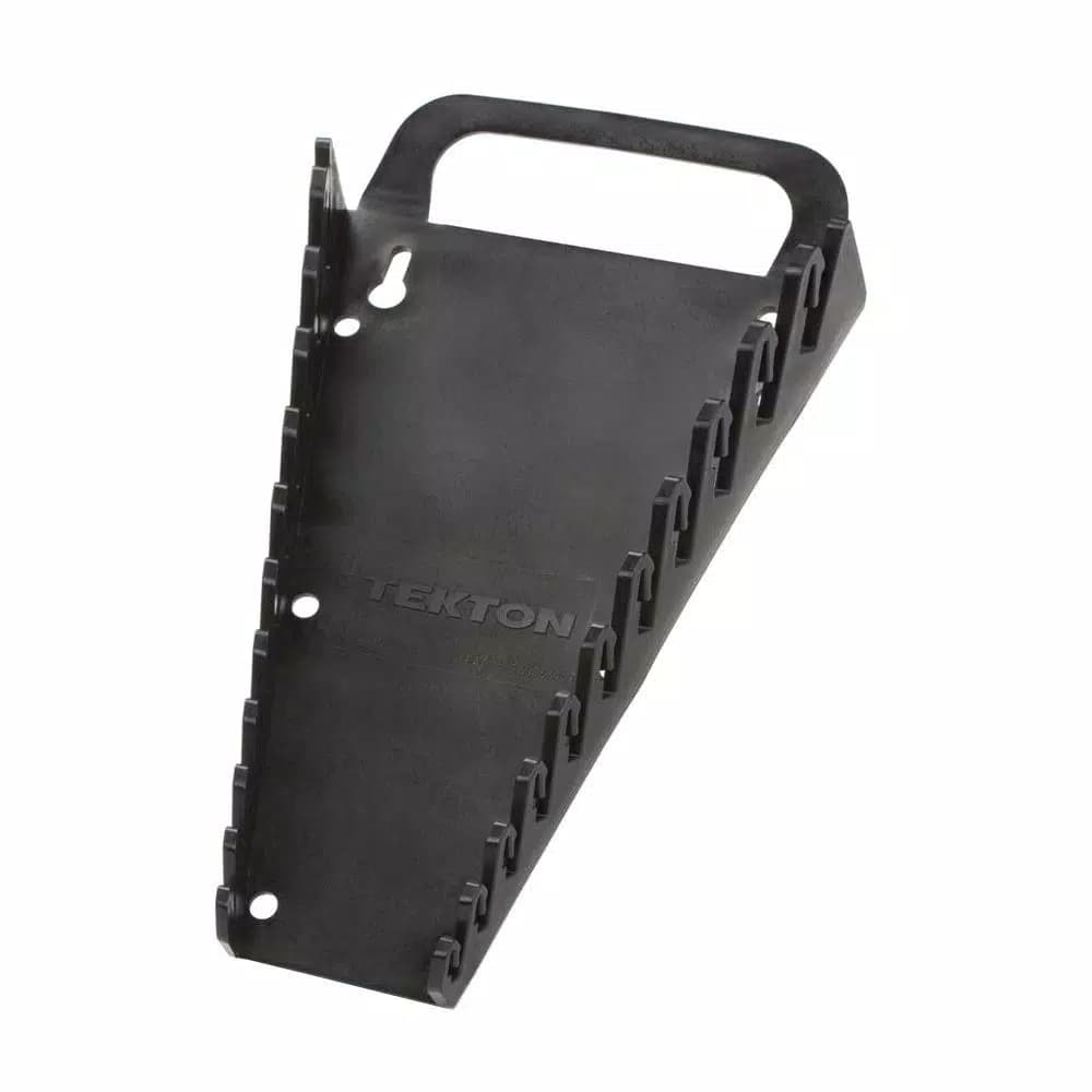 TEKTON 11-Tool Store-and-Go Wrench Rack Keeper, Black