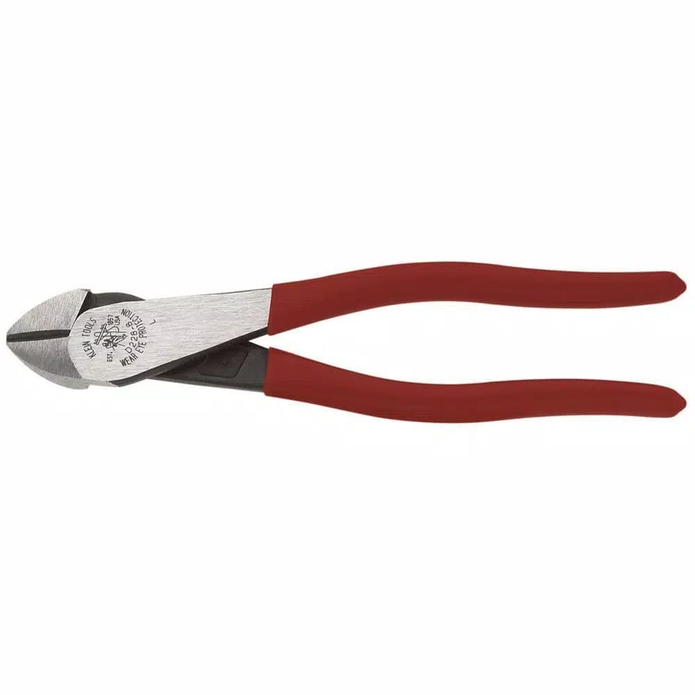 Klein Tools 8 in. Diagonal Cutting Pliers with High-Leverage Design