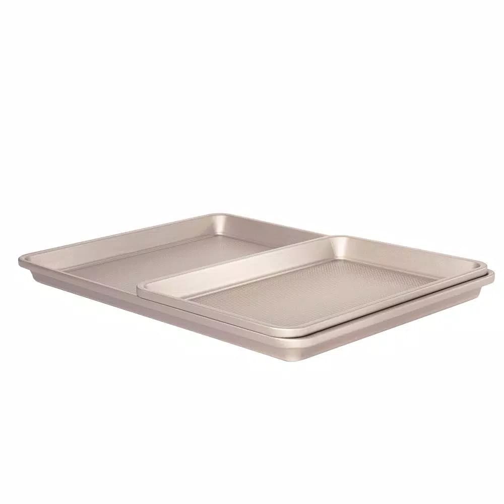 OXO Good Grips Non-Stick Pro 2-Piece Sheet Pan Set, Heavy-Gauge Aluminized Steel