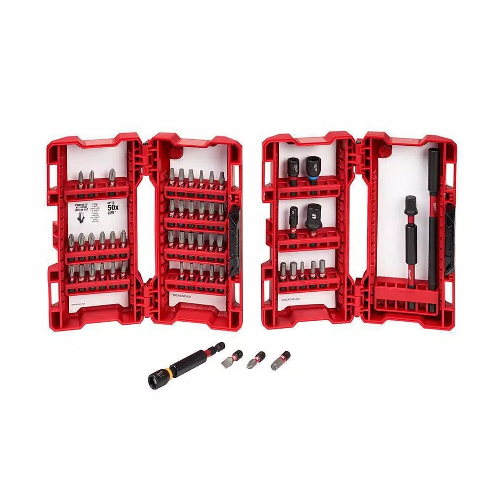 Milwaukee SHOCKWAVE 55-Piece Impact Duty Driver Bit Set