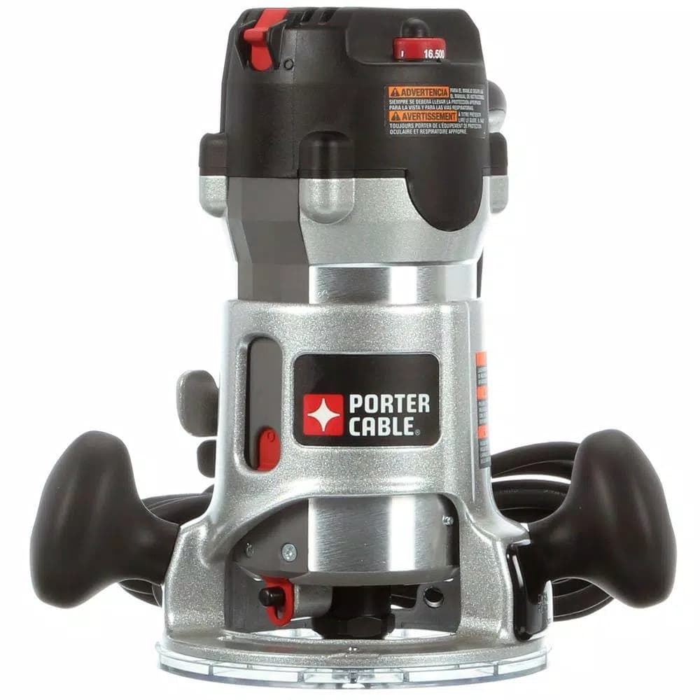 PORTER-CABLE 2.25 HP Fixed Base Router Kit, 12 Amp, Variable Speed