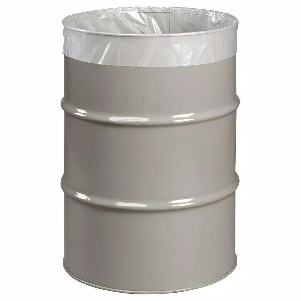 HUSKY 55 Gallon Economy Natural Trash Liners, 0.55 Mil, 200-Count