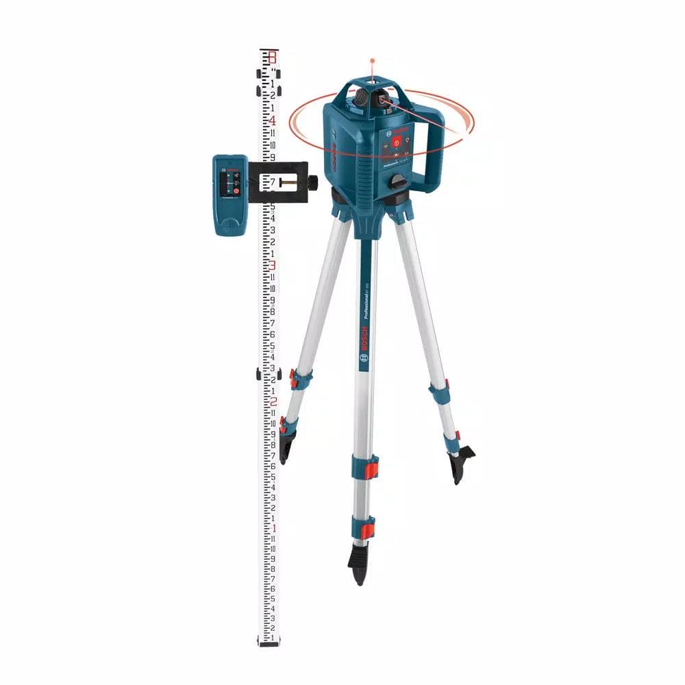 Bosch GRL 240 HVCK 800 ft. Self-Leveling Rotary Laser Level Kit with Carrying Case