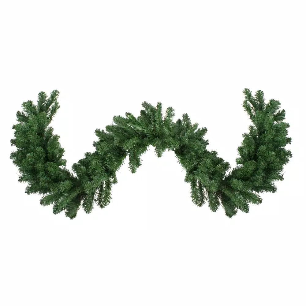 Northlight 9 ft. Colorado Spruce Artificial Christmas Garland, Unlit, 280 Tips, Green