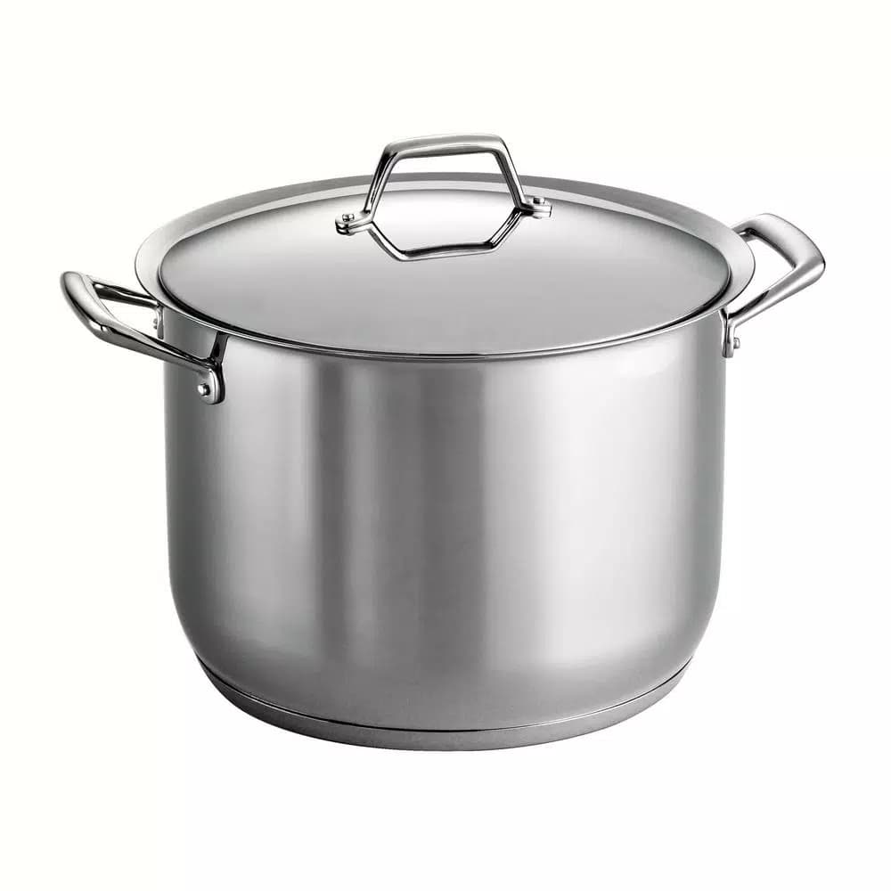 Tramontina Gourmet Prima 16 Qt. Stainless Steel Stock Pot with Lid