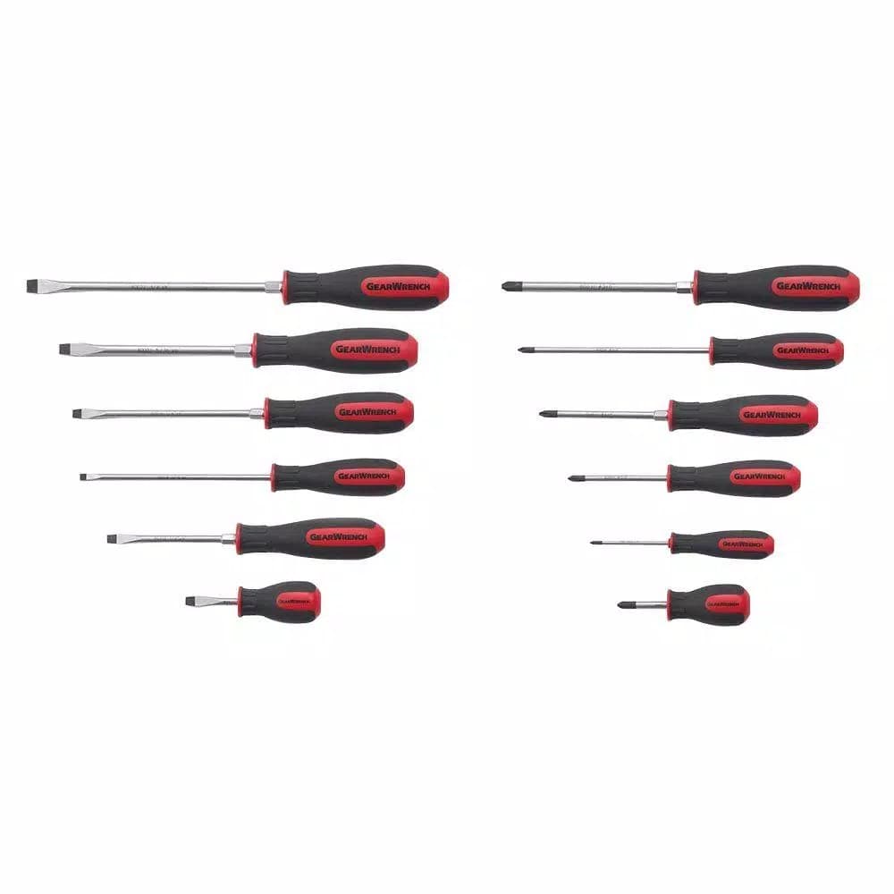 GearWrench 12-Piece Combination Dual Material Screwdriver Set