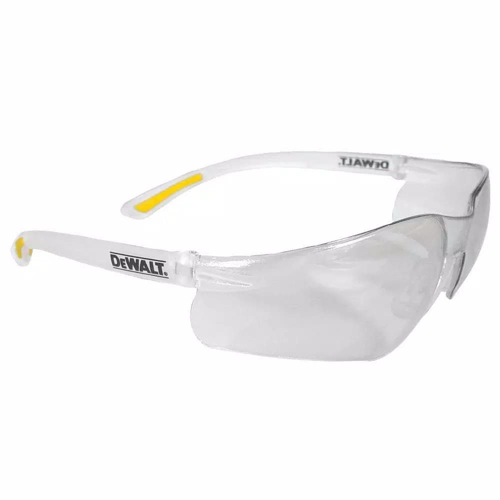 DEWALT Contractor Pro Safety Glasses with Clear Polycarbonate Lenses